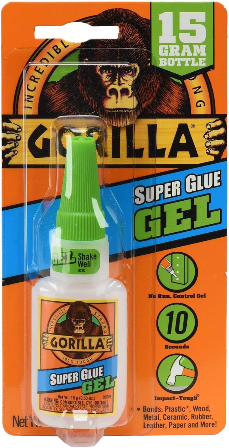 Gorilla Glue Gorilla Super Glue Gel.53oz, Clear